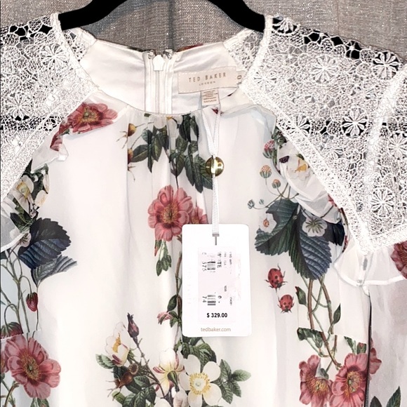 BNWT Ted Baker Floral Dress - Picture 4 of 4